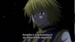 Kurapika is now drowning Meme Template