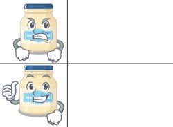 Mayonnaise Drake Meme Template