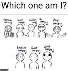 Which one am I Meme Template