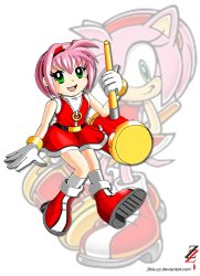 Amy Rose (Human Form) Meme Template