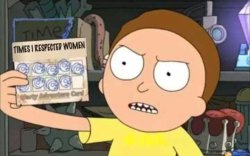 Times Morty respected women Meme Template