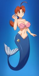 delia mermaid Meme Template
