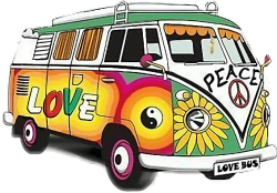 Hippie Bus Meme Template