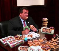 Chris Christie Creme for DONUT Meme Template