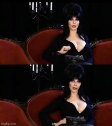 Elvira's joke Meme Template