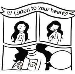 LISTEN TO YOUR HEART BLANK Meme Template