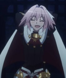 Astolfo Meme Template