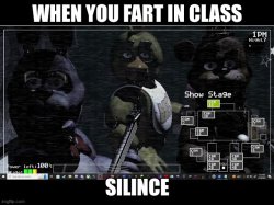 When you fart in class Meme Template