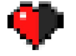 heart minecraft middle Meme Template