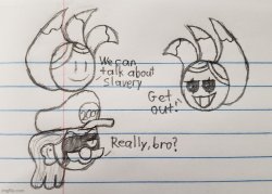 Goofy ah (drawn by TheSpoopyBoy2009) Meme Template