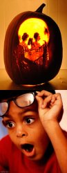 Pumpkin illusion Meme Template