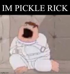 Me when pickle Rick Meme Template