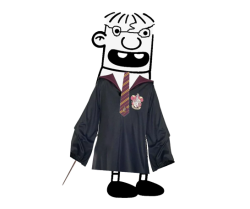 Bruhzy as Harry Potter Meme Template