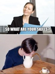 Job requirement Meme Template