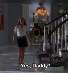 Yes, daddy? Meme Template