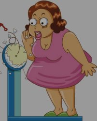 fat girl Meme Template