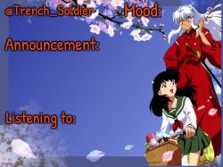Trench_Soldier's other announcement template Meme Template