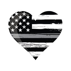 Thin Gray Line Heart Meme Template