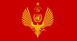 USSN (United Soviet Socialist Nations) flag Meme Template