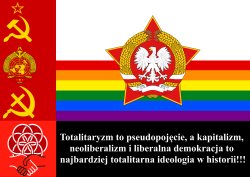 Communist Poland flag Meme Template