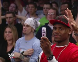 Lebron flip phone Meme Template