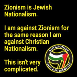 Zionism is Jewish Nationalism Meme Template