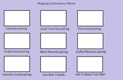 Shipping Controversy Meme Template