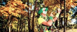 Camo the Clown woods JPP STY Meme Template