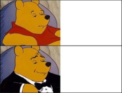Fancy Pooh [Uncropped] Meme Template