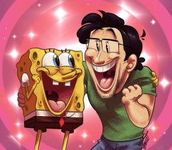 Spongebob and Markipler Meme Template