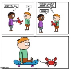 Crab order Meme Template