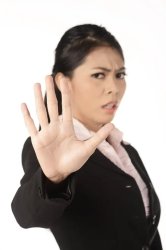 Asian Woman Speak to the Hand JPP Meme Template