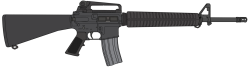 Colt M16A3 Assault Rifle Meme Template