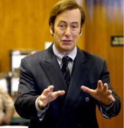 Saul Goodman in court Meme Template