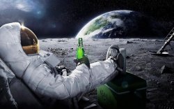 astronaut beer Meme Template
