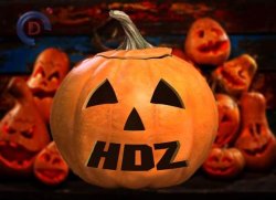 HDZ Halloween Meme Template