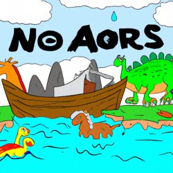 Noah's ark & Dinosaurs Meme Template