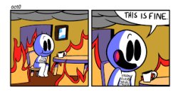 this is fine different template Meme Template