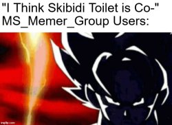 Skibidi toilet Meme Template