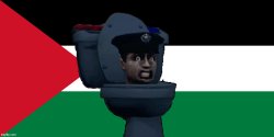 Skibidi palestine Meme Template