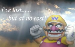 I've lost but at no cost Meme Template
