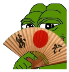 Japanese Pepe Meme Template
