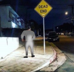 Dead end Meme Template