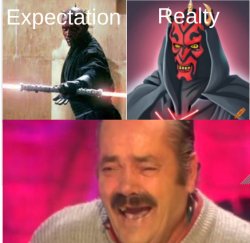 Darth maul Meme Template