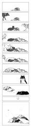 Wolf Sleep Routine Meme Template