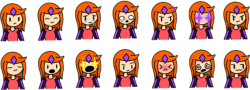 Hakai expression sheet Meme Template