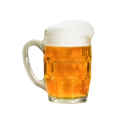 Glass of beer on a transparent background by PRUSSIAART on Devia Meme Template