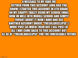 Account message Meme Template
