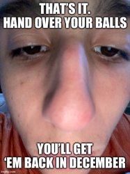 Balls Meme Template