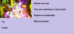 Kira valentine card Meme Template